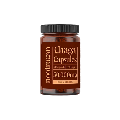 Nootrocan 30000mg Nootropic Vegan Mushroom Capsules - 60 Caps