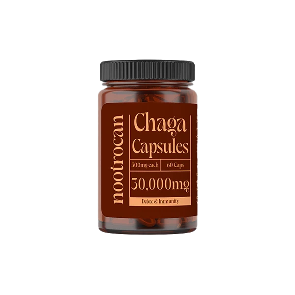 Nootrocan 30000mg Nootropic Vegan Mushroom Capsules - 60 Caps