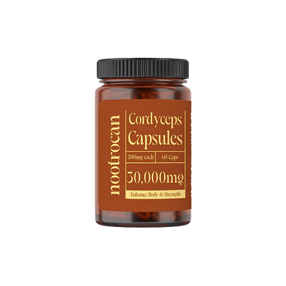 Nootrocan 30000mg Nootropic Vegan Mushroom Capsules - 60 Caps