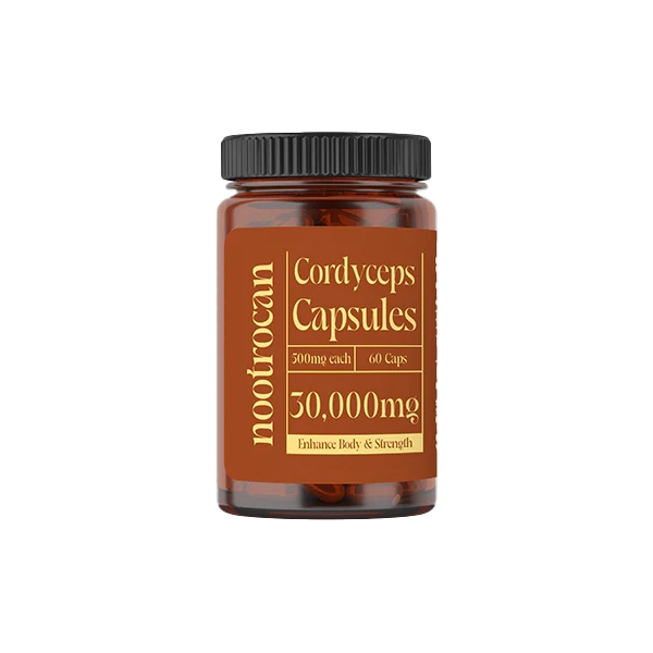 Nootrocan 30000mg Nootropic Vegan Mushroom Capsules - 60 Caps