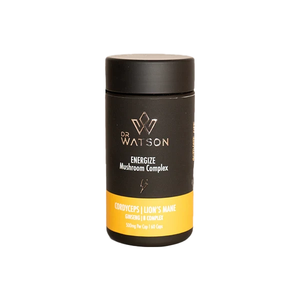 Dr Watson Energise Mushroom Complex - 60 Caps