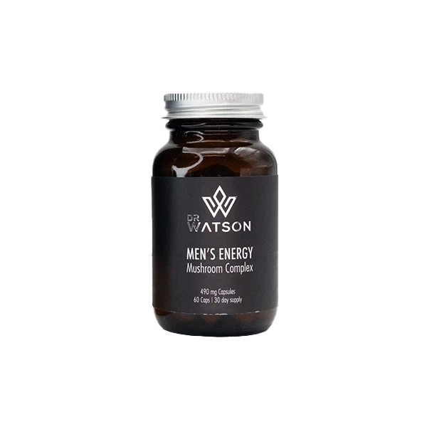 Dr Watson Men's Energy Mushroom Vegan Capsules - 60 Pieces