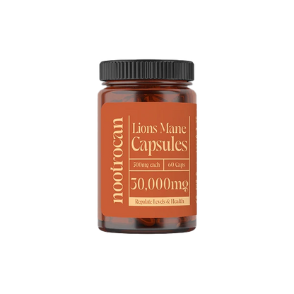 Nootrocan 30000mg Nootropic Vegan Mushroom Capsules - 60 Caps