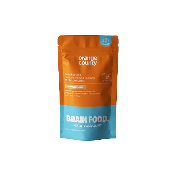 Orange County Focus & Energy Brain Food Mushroom Coffee Supplement (Sample Size) 42g