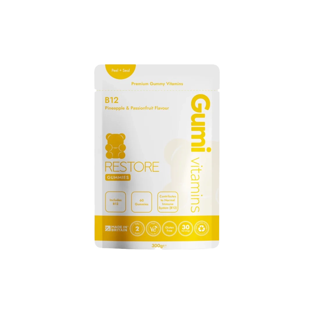 Gumi Vitamins Restore B12 Gummies - 60 Gummies