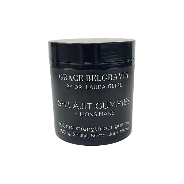 Grace Belgravia 7000mg Shilajit and Lion's Mane Vegan Gummy Bears - 350g