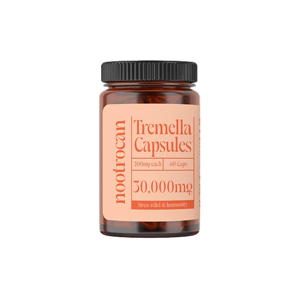 Nootrocan 30000mg Nootropic Vegan Mushroom Capsules - 60 Caps