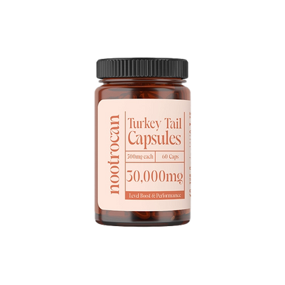 Nootrocan 30000mg Nootropic Vegan Mushroom Capsules - 60 Caps