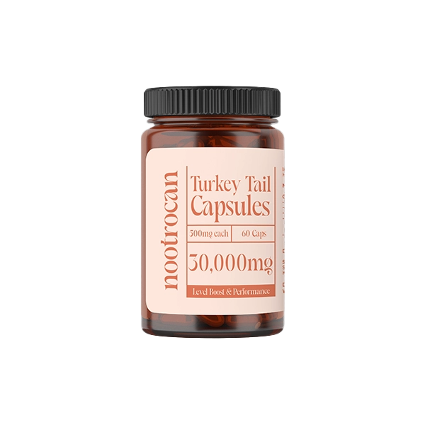 Nootrocan 30000mg Nootropic Vegan Mushroom Capsules - 60 Caps